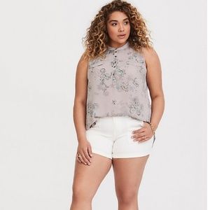 TORRID Harper- Georgette Pullover Blouse